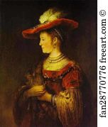 Kunstsammlungen Art Print - Portrait Of Saskia