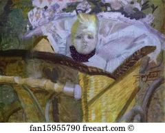 The Artists Son Art Print - Portrait Of Savva Vrubel (1901-1903), The Artist's Son