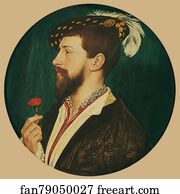  Art Print - Portrait Of Simon George Of Cornwall