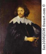 Sir Anthony Van Dyck Art Print - Portrait Of Sir Thomas Chaloner