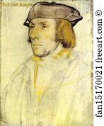 Pen And Brush On Paper Royal Collection Art Print - Portrait Of Sir Thomas Elyot
