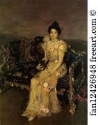 Botkina Art Print - Portrait Of Sophia Botkina