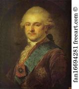 Augustus Art Print - Portrait Of Stanislas Augustus Poniatowski