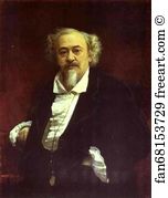 Actor Art Print - Portrait Of The Actor Vasily Samoilov