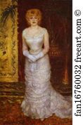 Actress Art Print - Portrait Of The Actress Jeanne Samary