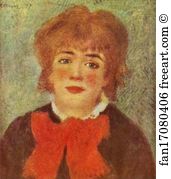 Actress Art Print - Portrait Of The Actress Jeanne Samary