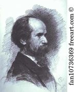 Pavel Tchistyakov Art Print - Portrait Of The Artist Pavel Tchistyakov