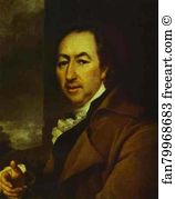 Author Art Print - Portrait Of The Author Nikolay Novikov