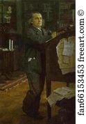 1888 89 Art Print - Portrait Of The Composer Alexander Serov