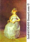 144 Art Print - Portrait Of The Countess Of Chinchón