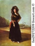 America Art Print - Portrait Of The Duchess Of Alba