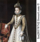 Eugenia Art Print - Portrait Of The Infanta Isabella Clara Eugenia