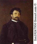 Angelo Art Print - Portrait Of The Italian Singer Angelo Masini