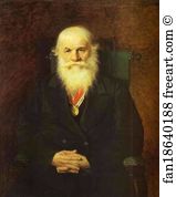 Merchant Art Print - Portrait Of The Merchant Ivan Kamynin