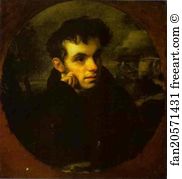 1815 Oil On Canvas The Tretyakov Gallery Moscow Art Print - Portrait Of The Poet V. A. Zhukovsky