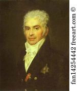 1808 Oil On Canvas The Russian Museum Art Print - Portrait Of The Prince P. P. Scherbatov