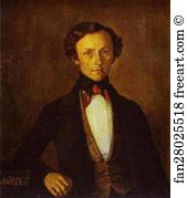 Grigoriy Soroka Art Print - Portrait Of V. A. Preobrazhensky