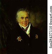 Sheremetyev Art Print - Portrait Of V. S. Sheremetyev