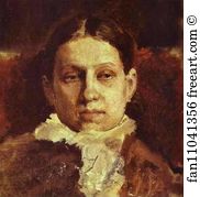 Vera Art Print - Portrait Of Vera Repina