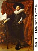 Willem Art Print - Portrait Of Willem Van Heythuysen