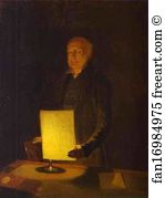 G Art Print - Portrait Of Ye. G. Flug