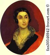 Ton Art Print - Portrait Of Ye. I. Ton