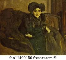 Yevdokia Art Print - Portrait Of Yevdokia Loseva