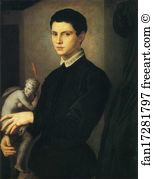 Sometimes Art Print - Portrait Of Young Sculptor (Sometimes Known As The Amateur Of Sculpture)