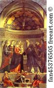 Vittore Carpaccio Art Print - Presentation In The Temple