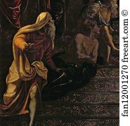 Presentation Of The Virgin In The Temple Art Print - Presentation Of The Virgin In The Temple. Detail