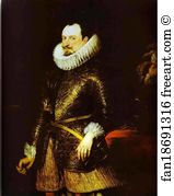 Savoy Art Print - Prince Emmanuel Philibert Of Savoy