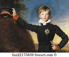 Buckingham Palace Art Print - Prince George Of Cumberland (1819-78). Detail