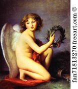 Heinrich Art Print - Prince Heinrich Lubomirski As The Genius Of Fame