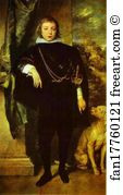 Sir Anthony Van Dyck Art Print - Prince Rupert Von Der Pfalz