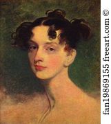 1857 Oil On Canvas Tate Gallery Art Print - Princess Dorothea Von Lieven (1785-1857)