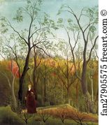 Zurich Art Print - Promenade In The Forest