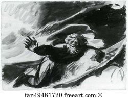 Miranda Art Print - Prospero And Miranda