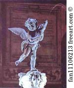 Palazzo Vecchio Art Print - Putto With Dolphin