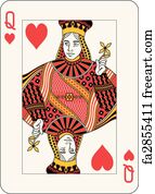 Free Queen Hearts Art Prints And Wall Artwork Freeart