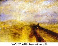 Uk Art Print - Rain, Steam And Speed - The Great Western Railway