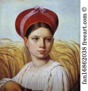 1820s Oil On Canvas The Russian Museum Art Print - Reaper