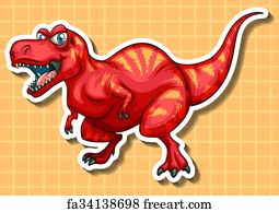 t rex angry