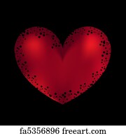 Art Print - Red Heart