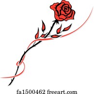 Free art print of Rose On Wood BW. Red rose on wood floow - black and