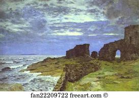 Twilight Art Print - Remains Of The Past. Twilight. Finland