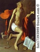Repentance Art Print - Repentance Of St. Jerome