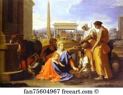 The Flight Art Print - Rest On The Flight To Egypt