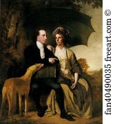 Gisborne Art Print - Rev. Thomas Gisborne And His Wife Mary