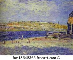 Mammes Art Print - River Banks At St. Mammes