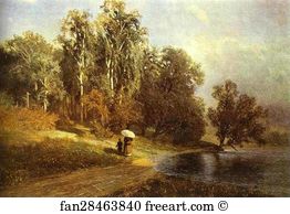 Selo Art Print - River In Krasnoye Selo